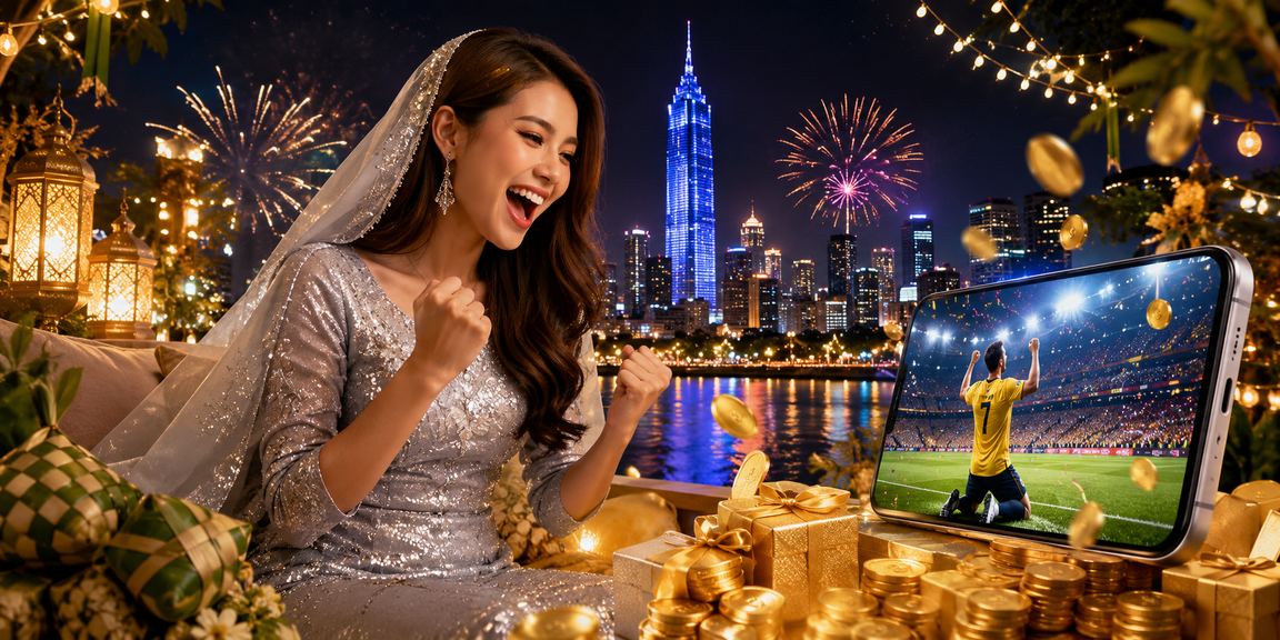 Paparan platform 11zon di Kuala Lumpur dengan tema Hari Raya